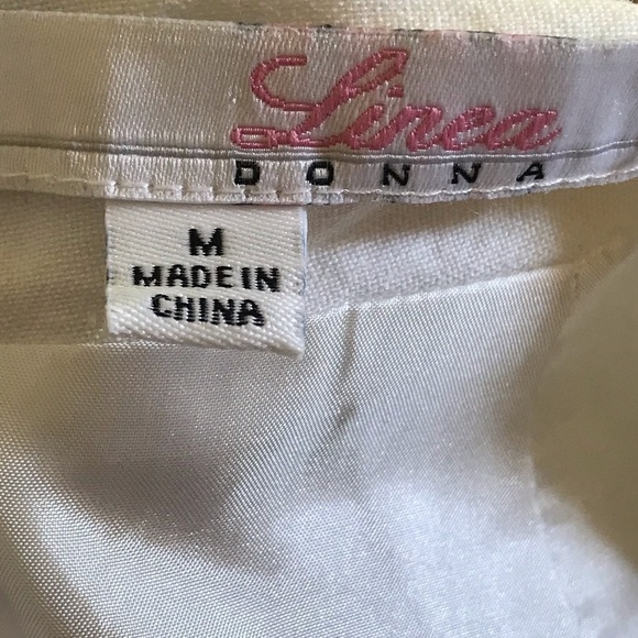 Linea Donna Tie Knot Wrapped Casual Linen Blend Skirt - Picture 9 of 13